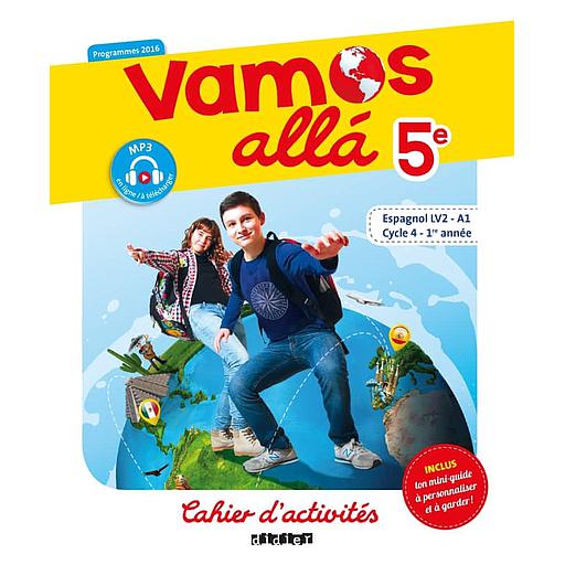 Espagnol 5e LV2 Vamos alla  - Cahier d'activités