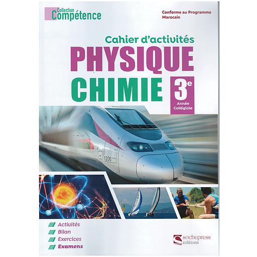 Collection Compétence Cahier d'activité Physique Chimie - 3AC
