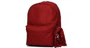 Sac a Dos Rouge 2 Compartiment + Scarf Réf 9-01-235