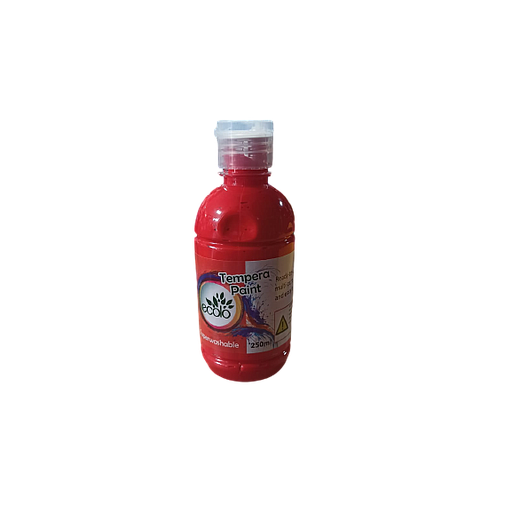 Bouteille De 250 ML De Gouache Ecolo Kids Rouge