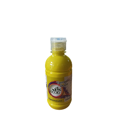 Bouteille De 250 ML De Gouache Ecolo Kids Jaune