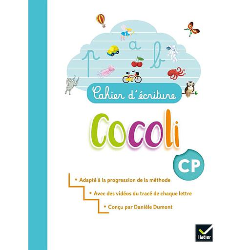 Cahier d'écriture CP Cocoli