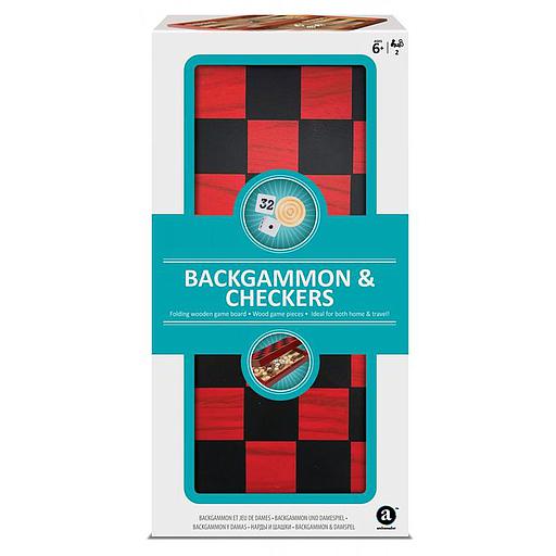 Backgammon & Checkers jeux de société