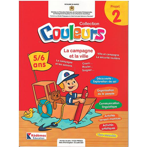 Collection couleurs 5/6ans Projet 2: la campagne,la ville