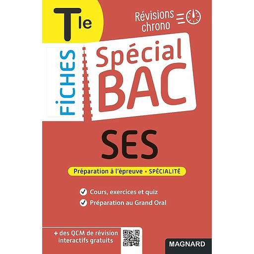 Spécial Bac Fiches SES Tle Bac 2023