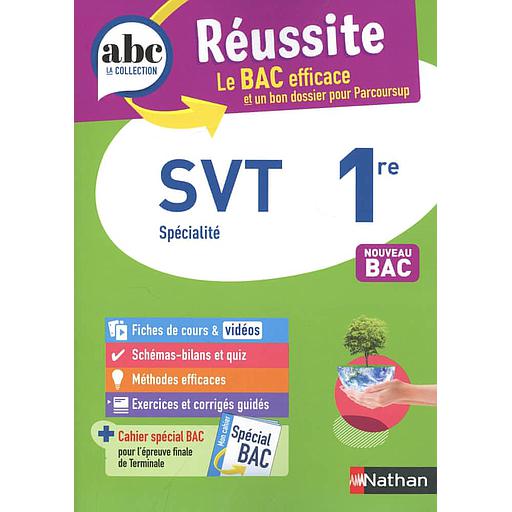 SVT spécialité 1re
