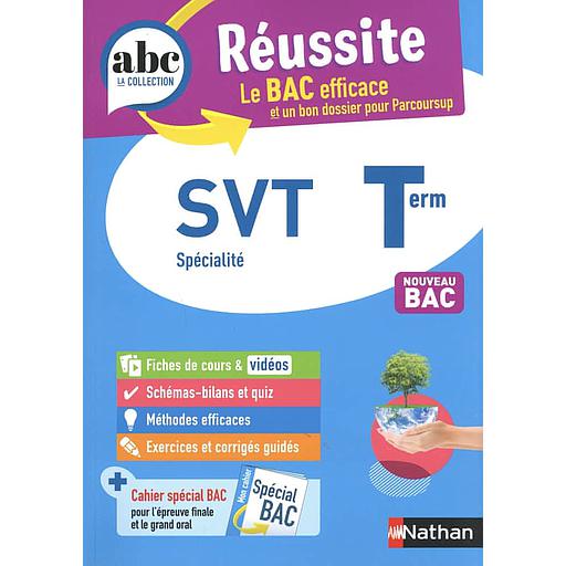 SVT spécialité Tle