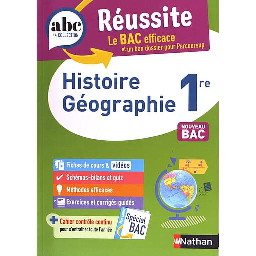 Histoire Géographie 1re  - Nouveau Bac