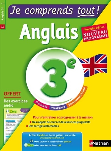 Anglais 3e