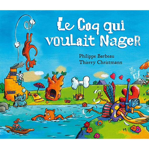 Le coq qui voulait nager