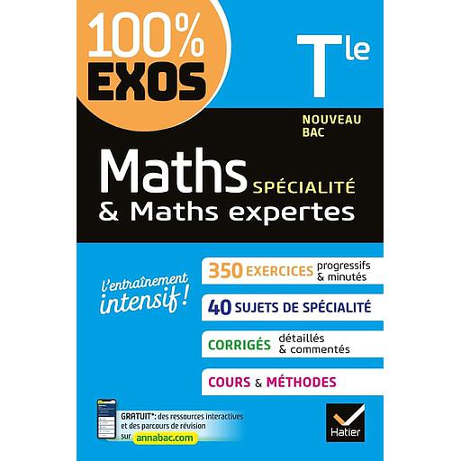 Maths & Maths expertes spécialité Tle