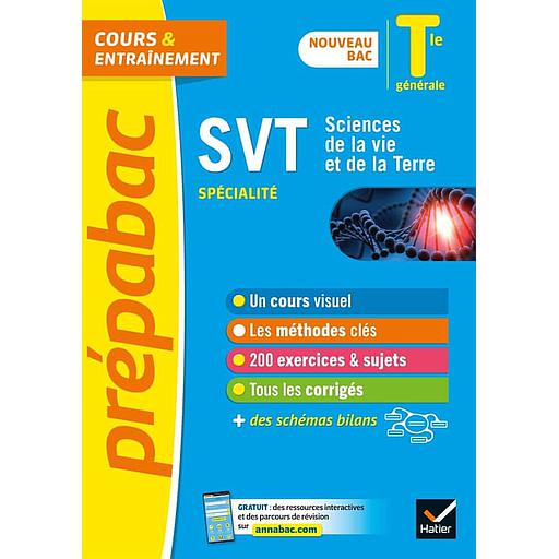 SVT spécialité Tle générale