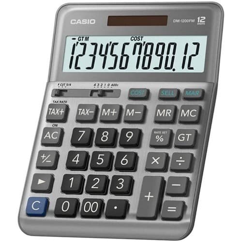 Calculatrice Casio Réf DM-1600F-W-DP