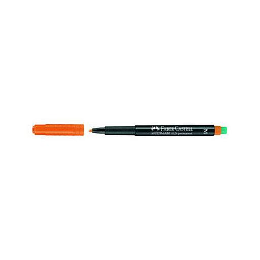 Marqueur Permanent Faber Castell Orange M