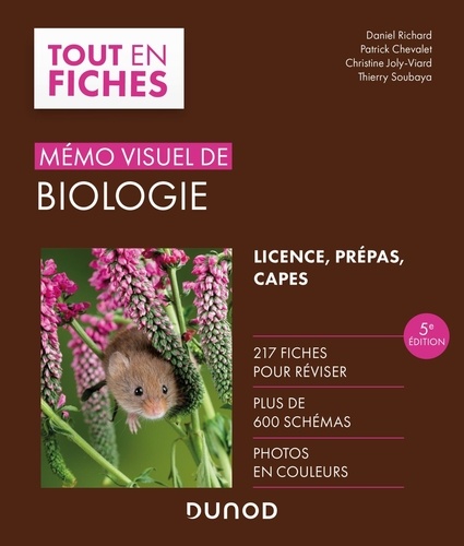Mémo visuel de biologie Édition Campus