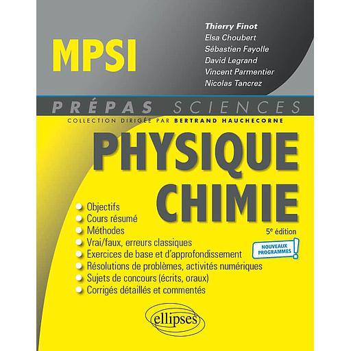 Physique-Chimie MPSI