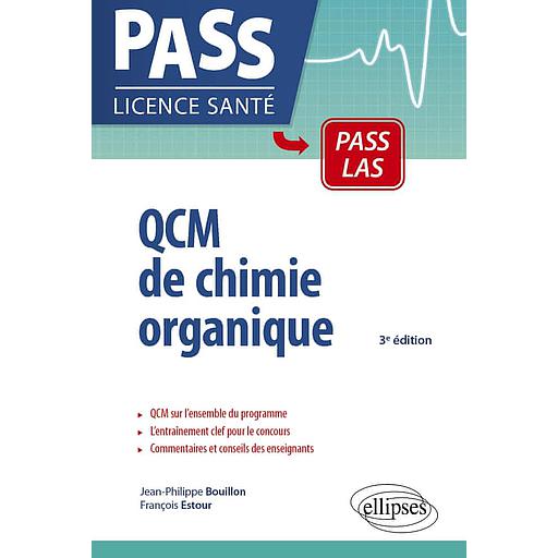 QCM de chimie organique  - UE 1, UE spé pharma