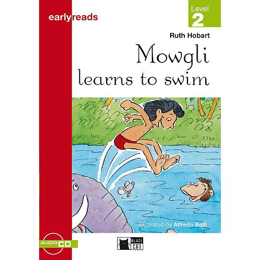 mowgli learns to swim