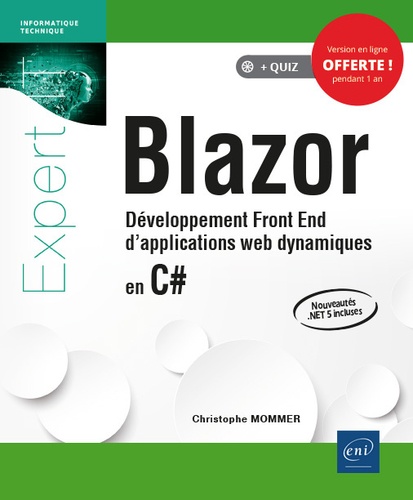 Blazor  - Développement Front End d'applications web dynamiques en C#