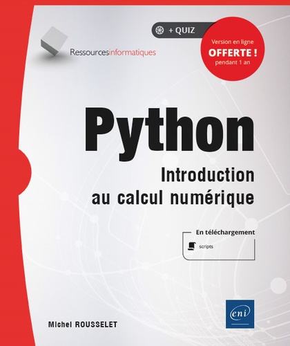 Python  - Introduction au calcul numérique