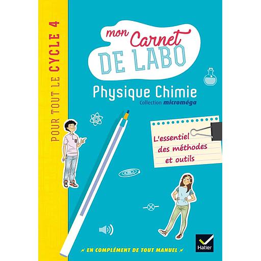 Physique Chimie Cycle 4  - Mon carnet de labo