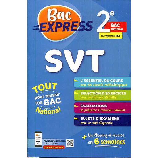 Bac Express 2 BAC - SVT SC SVT BIOF