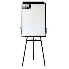 Tableau Blanc avec Support Trépied 60*90