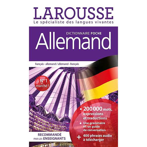 Dictionnaire Larousse de Poche français-allemand et allemand-français 2022
