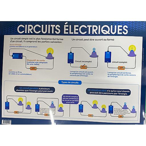 Poster "Circuits Électriques"