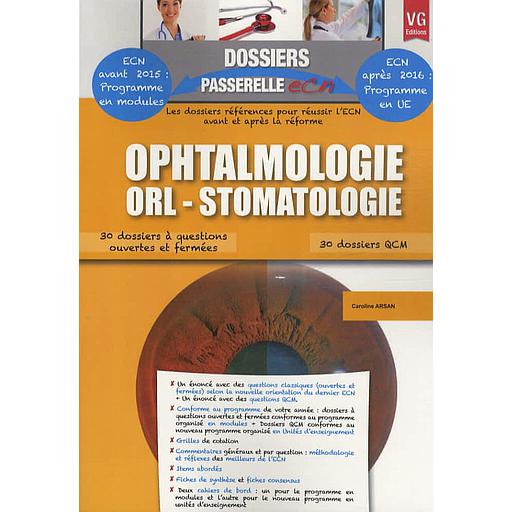 Ophtalmologie, ORL- stomatologie