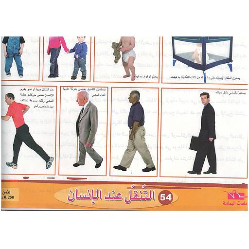 ملفات ورقية تعليمية التنقل عند الإنسان + موضوع