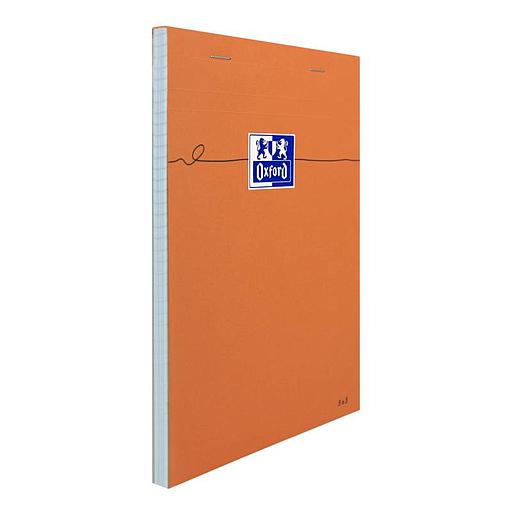 Bloc Notes A5 Quadrillé 160Pages  Orange