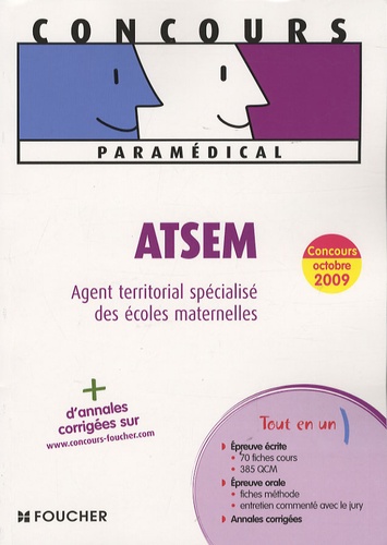 Concours paramédical ATSEM, Agent territorial spécialisé des écoles maternelles