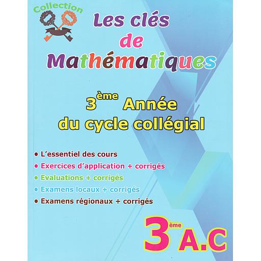 Collection les clés de mathématiques 3AC
