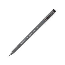 Feutre Pigment Liner Pointe calibrée Staedtler 0.1 MM Noir