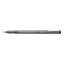 Feutre Pigment Liner Pointe calibrée Staedtler 1.2 MM Noir