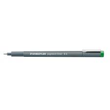 Feutre Pigment Liner Pointe calibrée Staedtler 0.5 MM Vert