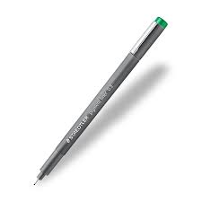 Feutre Pigment Liner Pointe calibrée Staedtler 0.3 MM Vert