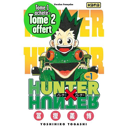 Hunter X Hunter Tomes 1 et 2 - Pack en 2 volumes - OP 2023