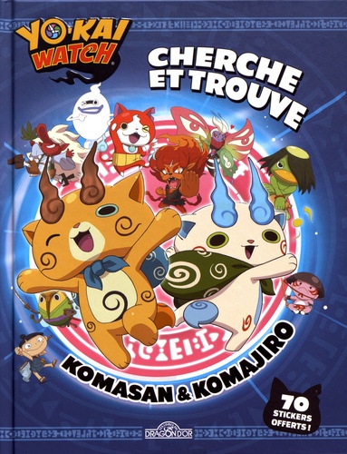 Yo-Kai Watch - Cherche et trouve Komasan & Komajiro