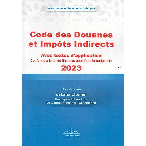 Code des Douanes et Impôts indirects 2023