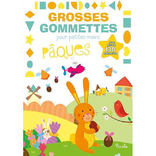 Grosses Gommettes pour petites mains :  Pâques