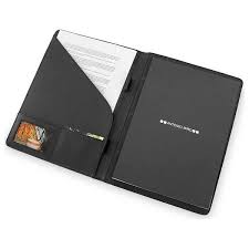 Porte Document en Skay avec Bloc Note