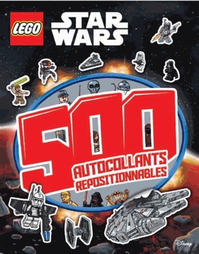 Lego Star Wars - 500 autocollants repositionnables