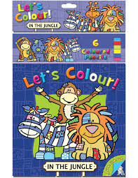 Jungle Colouring Book