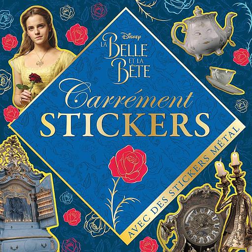 Carrément stickers La Belle et la Bête