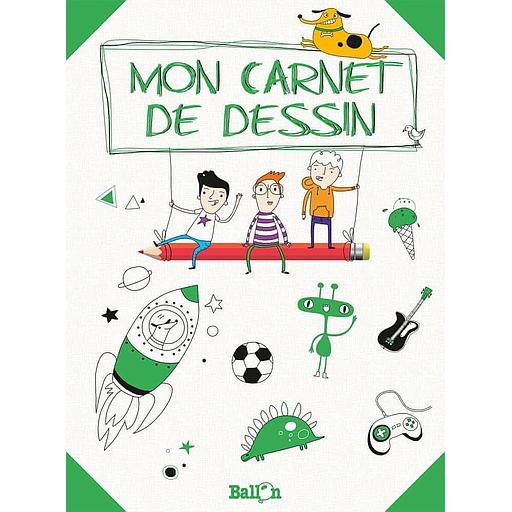 Mon carnet de dessin  - Version garçon