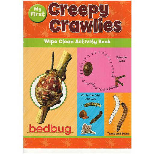 My First Creepy Crawlies Wipe Clean Activity Book