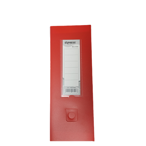 Boite Archive en Plastique Rouge 12CM