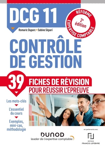 DCG 11 Contrôle de gestion  - Fiches de révision